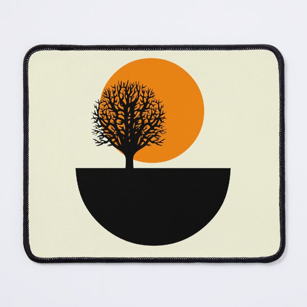 Item preview, Silhouette Tree Against the Sun designed and sold by NNAANN.