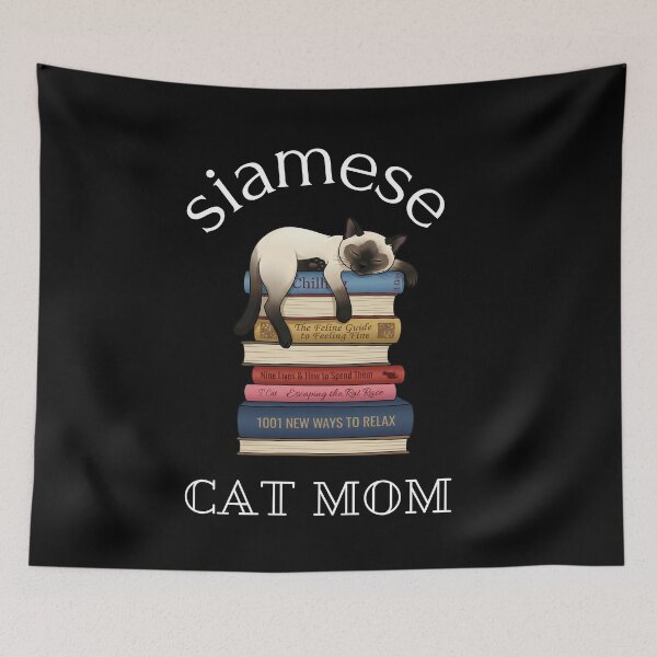Item preview, Siamese cat mom designed and sold by Fateh-Kro ⭐⭐⭐⭐⭐.