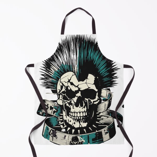 Item preview, Punk Rock Skull – Mohawk, Music & Rebellion Vibes designed and sold by denip.