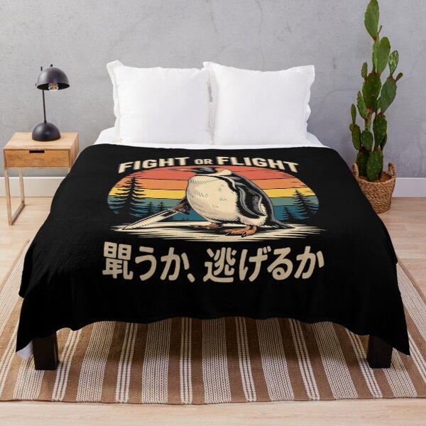 Item preview, Fight Or Flight Meme Penguin With Knife Funny Penguins Meme  designed and sold by RuthGAArt.