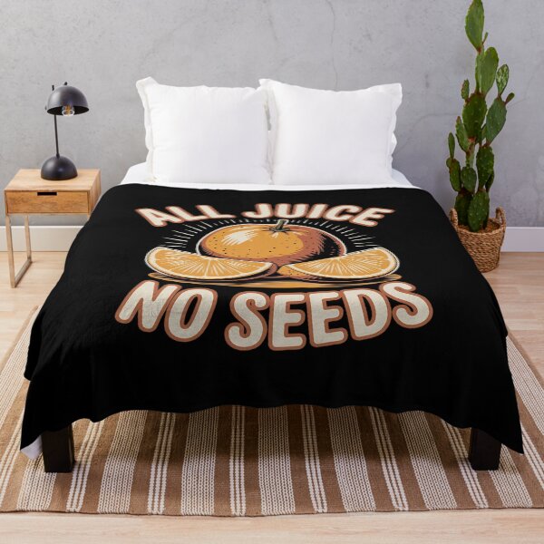 Item preview, All Juice No Seeds Funny Fruit designed and sold by FluoroWave.