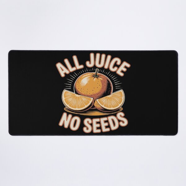 Item preview, All Juice No Seeds Funny Fruit designed and sold by FluoroWave.