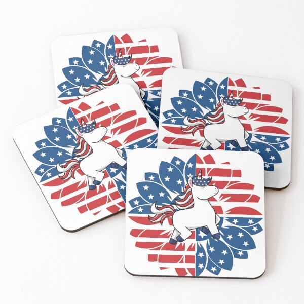 Item preview, Cute​ unicorn​ in America​ designed and sold by upupupshop.