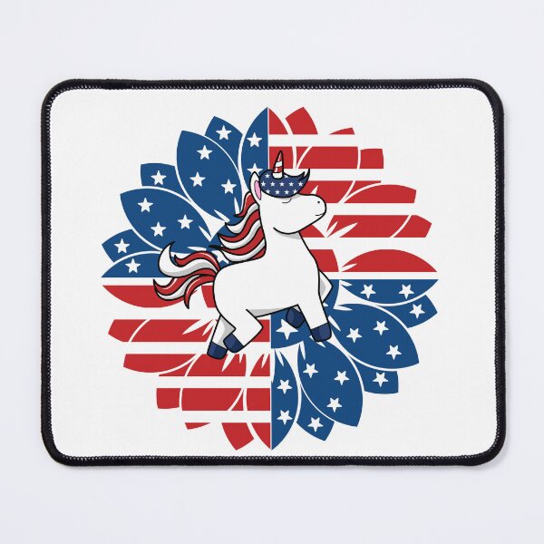 Item preview, Cute unicorn in America designed and sold by upupupshop.