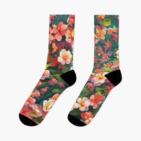 Item preview, Dreamy Tropical Flower Jungle  designed and sold by Ray's Photos & Art.