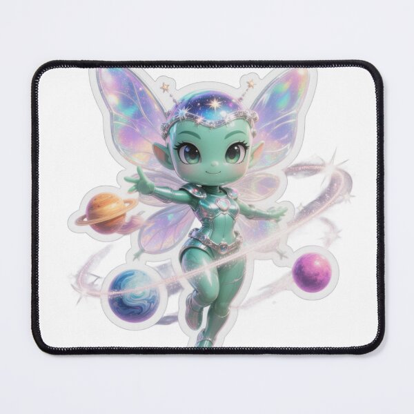 Item preview, Alien Fairy Fantasy Cosmic Fairy Art Design designed and sold by AlienTechs.