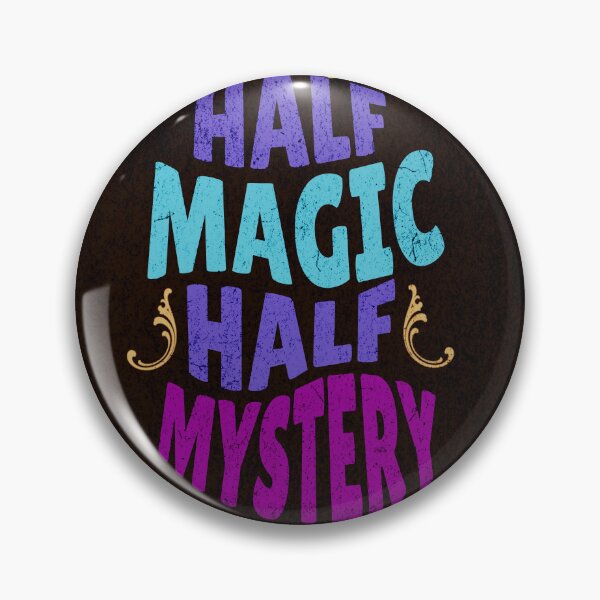 Item preview, Half Magic, Half Mystery – Whimsical Typography for Dreamers and Seekers designed and sold by denip.