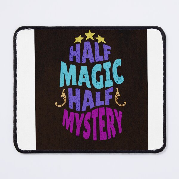 Item preview, Half Magic, Half Mystery – Whimsical Typography for Dreamers and Seekers designed and sold by denip.