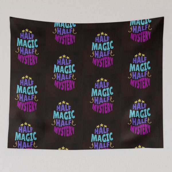 Item preview, Half Magic, Half Mystery – Whimsical Typography for Dreamers and Seekers designed and sold by denip.