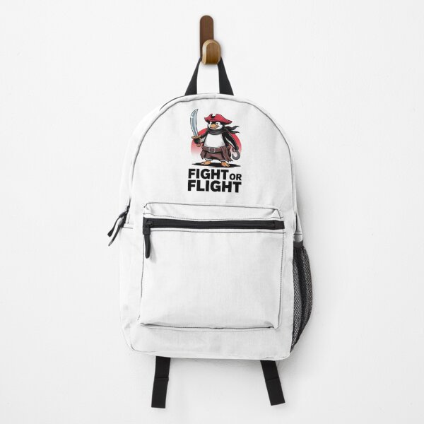 Item preview, fight or flight Penguin meme 1 designed and sold by RsFilsingerArt.