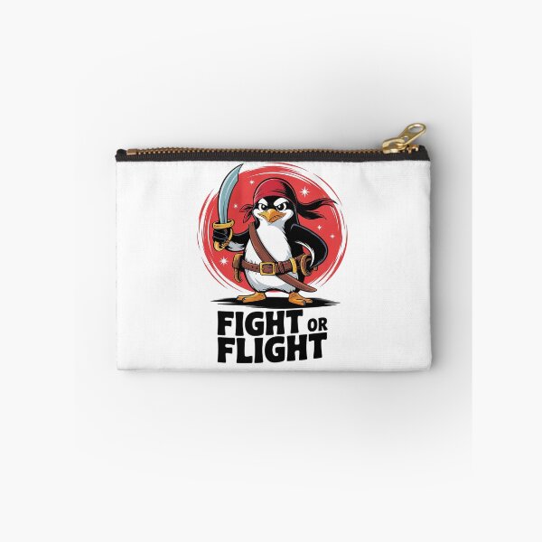 Item preview, fight or flight Penguin meme  designed and sold by RsFilsingerArt.