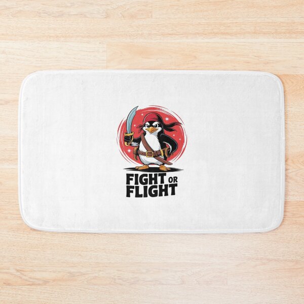Item preview, fight or flight Penguin meme  designed and sold by RsFilsingerArt.