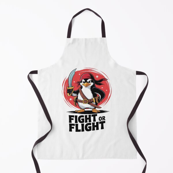 Item preview, fight or flight Penguin meme designed and sold by RsFilsingerArt.