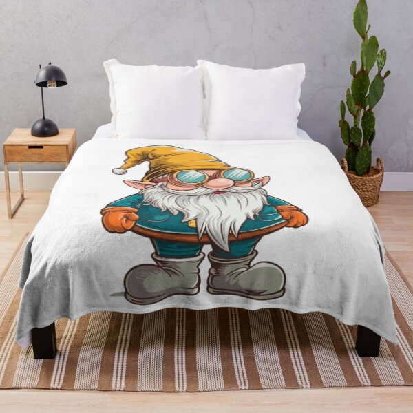 Item preview, Whimsical Gnome Christmas T-Shirt – Cartoon Holiday Design Featuring Gnome designed and sold by ZyxDes.