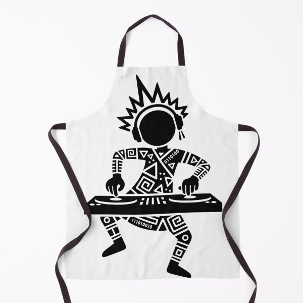 Item preview, Ethno-Techno DJ - Tribal Cyberpunk Fusion Minimalist Graphic Design designed and sold by Mind-Over-Mood.