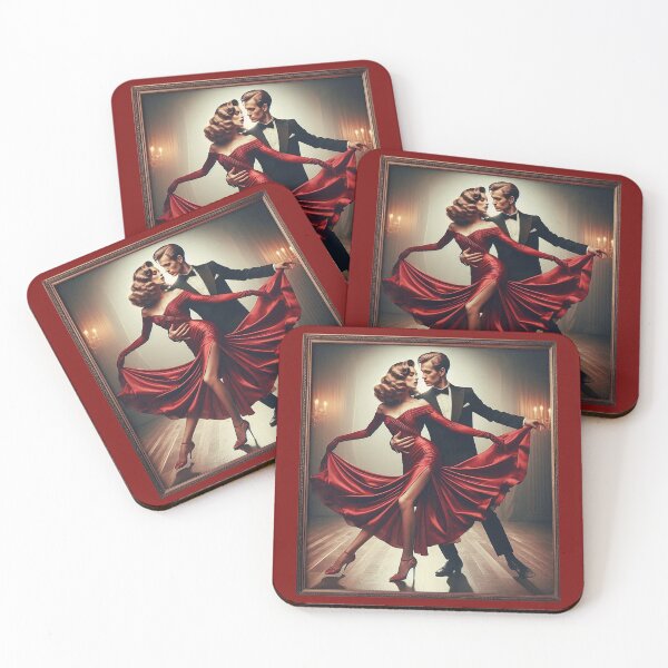 Item preview, Retro dancers  designed and sold by Foxglovers Studio .