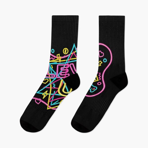 Item preview, Neon “Level Up” Abstract Gaming Logo designed and sold by GlobalBoom.