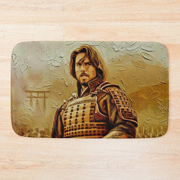 Item preview, Honorable Samurai Warrior Art | Traditional Japanese Armor Painting | Bushido Legend Impasto Poster designed and sold by Art's Diner.