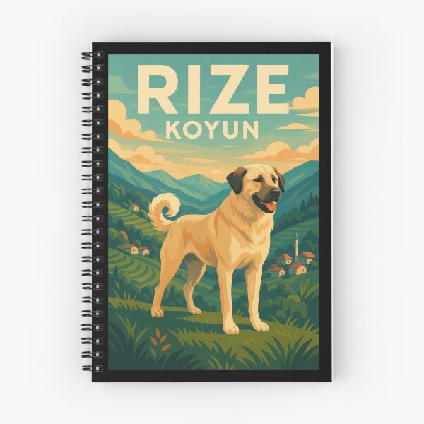Item preview, Rize Koyun Valley Dog Poster designed and sold by Flying Doggo.