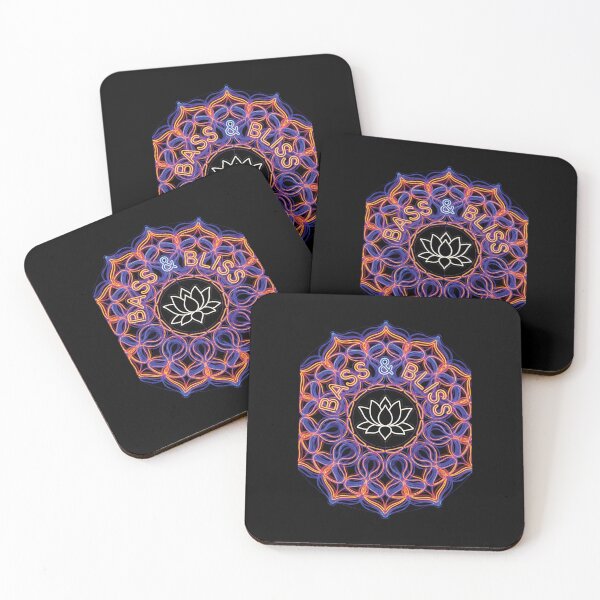 Item preview, Bass & Bliss - Neon Lotus Mandala designed and sold by KAYJAY DESIGNS.