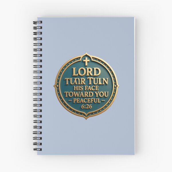 Item preview,  The Lord Turn His Face Toward You – Peaceful 3D Christian Blessing Label , designed and sold by PaintMeWorld.