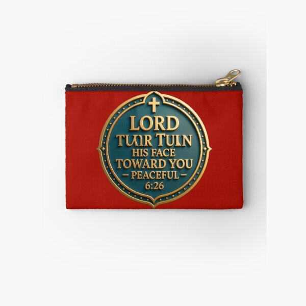 Item preview,  The Lord Turn His Face Toward You – Peaceful 3D Christian Blessing Label , designed and sold by PaintMeWorld.
