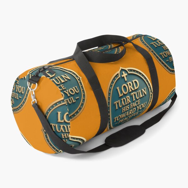 Item preview,  The Lord Turn His Face Toward You – Peaceful 3D Christian Blessing Label , designed and sold by PaintMeWorld.