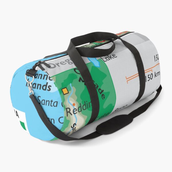 Item preview, California Map – Mountains, Coast & Cities designed and sold by WorldAtlas.com.