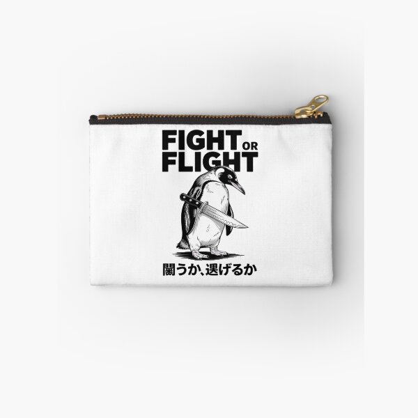 Item preview, Funny Fight Or Flight Kawaii Penguin With Knife Meme 1  designed and sold by RsFilsingerArt.