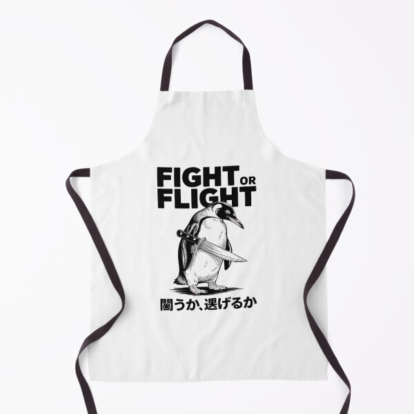 Item preview, Funny Fight Or Flight Kawaii Penguin With Knife Meme 1  designed and sold by RsFilsingerArt.
