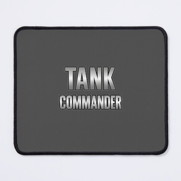 Item preview, Battlefield Game Inspired Tank Commander Metallic Slogan designed and sold by Sellcooldesigns.