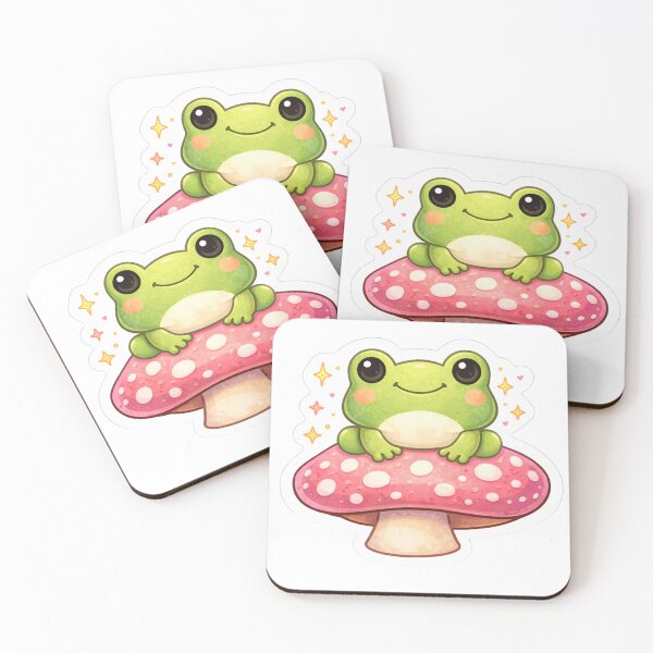Item preview, Frog On Mushroom designed and sold by StickerMan17.