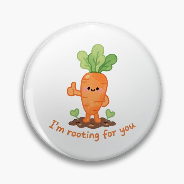 Item preview, I'm rooting for you! carrot designed and sold by MissKoalaJY.