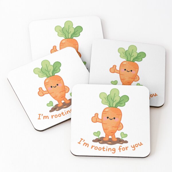Item preview, I'm rooting for you! carrot designed and sold by MissKoalaJY.