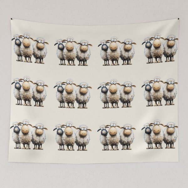 Item preview, Gorgeous Sheep ' The Sheepies’ BY SHiRLeY MacARTHuR designed and sold by Shirley MacArthur Art.