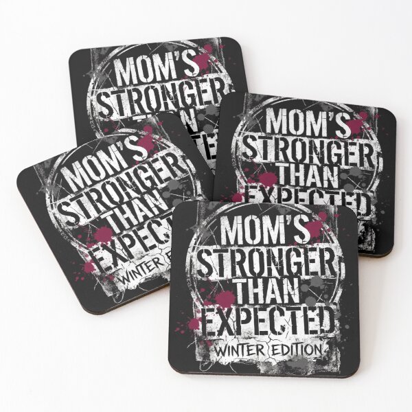 Item preview, Mom's Stronger Than Expected Winter Edition Grunge Distressed designed and sold by anass002.