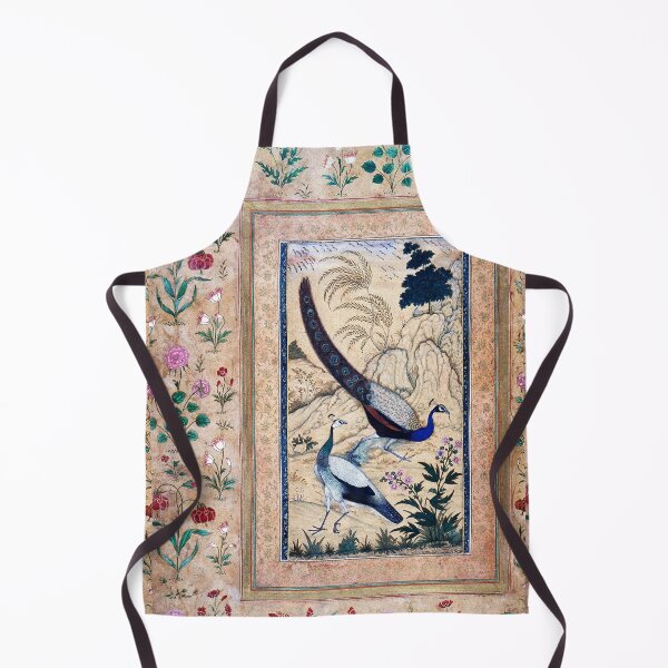 Item preview, Mughal miniature. Two peacocks designed and sold by likiska.