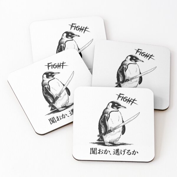 Item preview, Funny Fight Or Flight Meme Penguin With Knife 11  designed and sold by RsFilsingerArt.