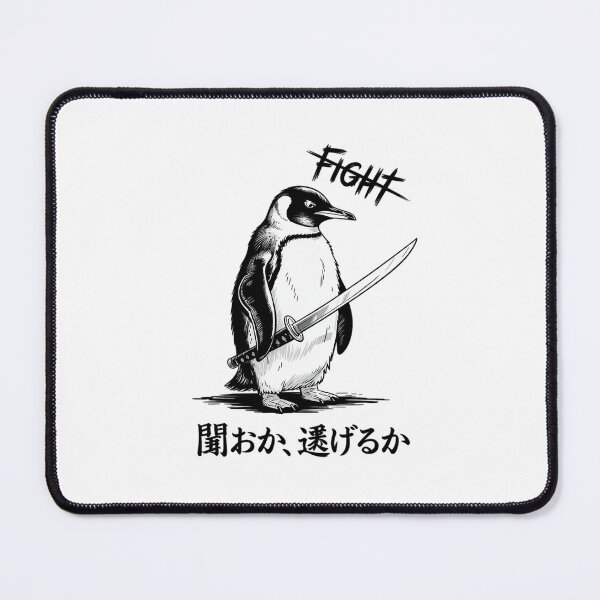 Item preview, Funny Fight Or Flight Meme Penguin With Knife 11 designed and sold by RsFilsingerArt.