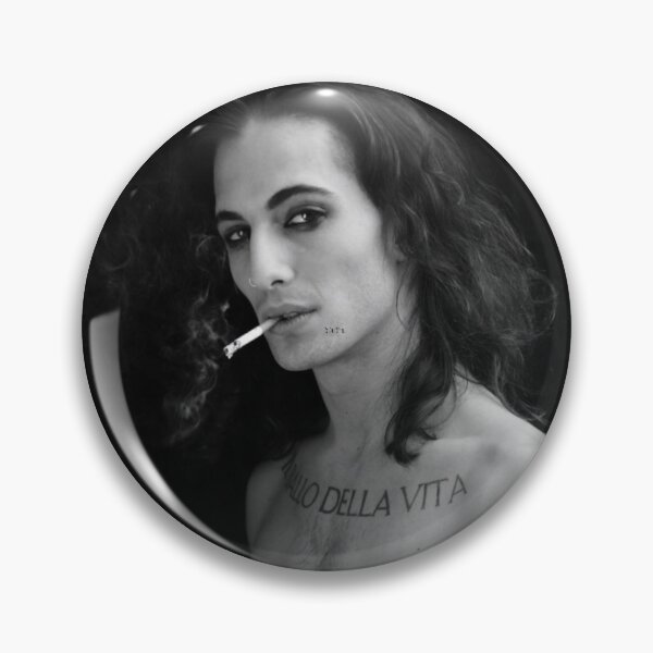 Item preview, Damiano David Black & White Portrait  designed and sold by markelhovardt.