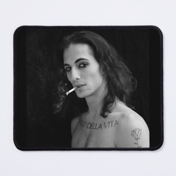 Item preview, Damiano David Black & White Portrait designed and sold by markelhovardt.