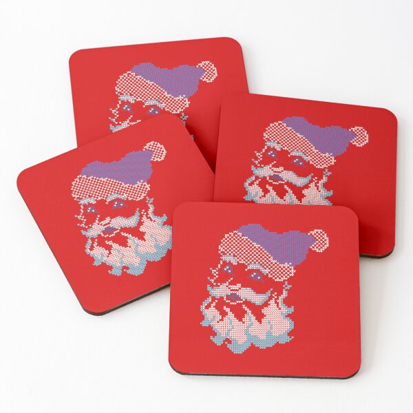 Item preview, Ugly Christmas Santa Knitted Pattern Retro designed and sold by The secret storage room.