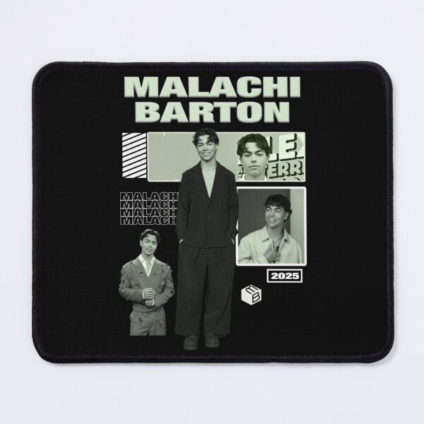 Item preview, Malachi Barton Modern Collage Poster – Minimal Black Aesthetic designed and sold by markelhovardt.