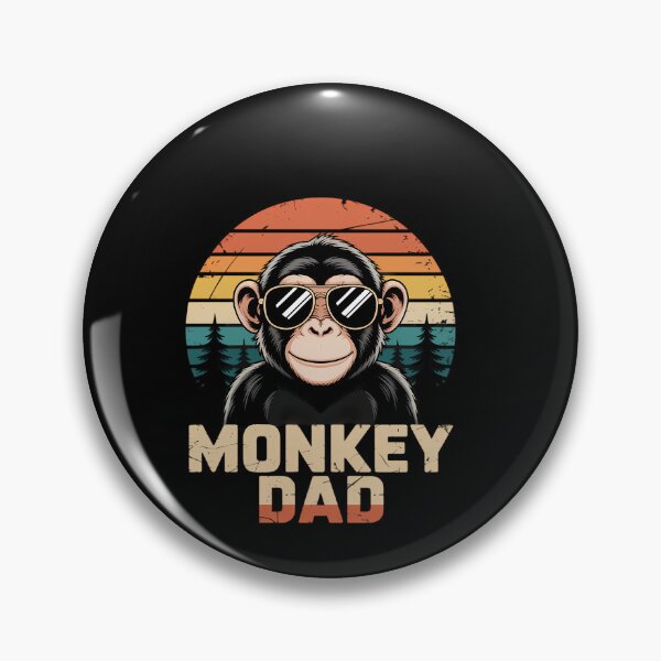 Item preview, Monkey Dad Monkey Lovers Daddy Father's Day designed and sold by AsteriskDatBArt.