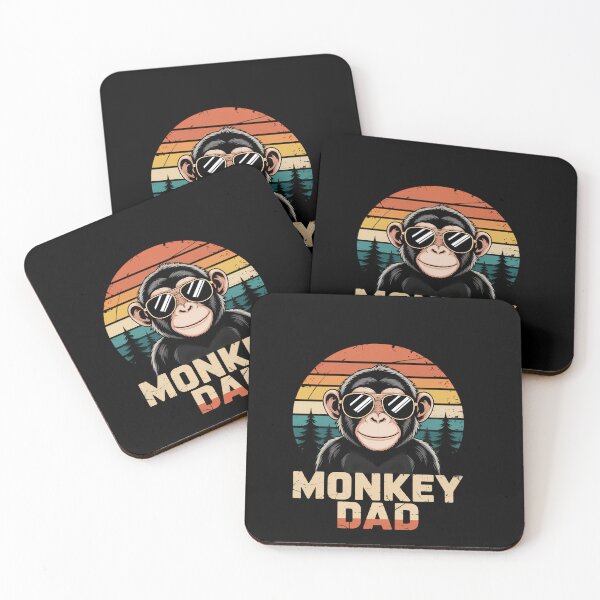 Item preview, Monkey Dad Monkey Lovers Daddy Father's Day designed and sold by AsteriskDatBArt.