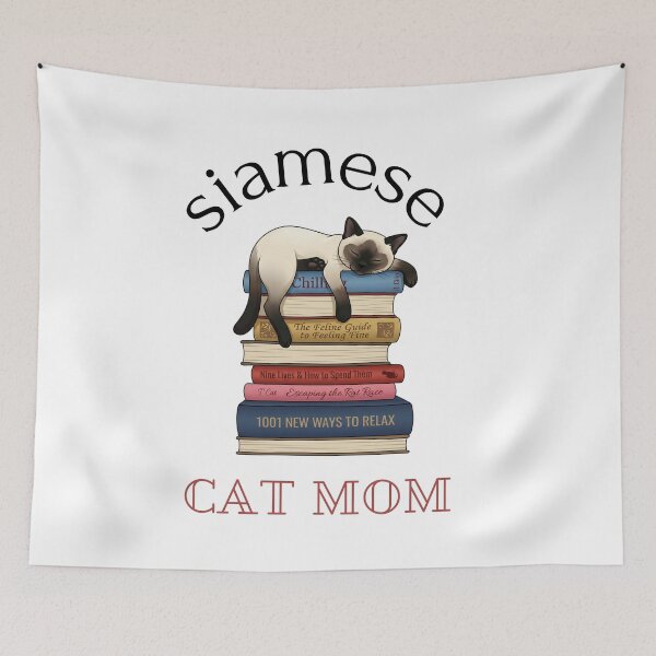 Item preview, Siamese cat mom designed and sold by Fateh-Kro ⭐⭐⭐⭐⭐.