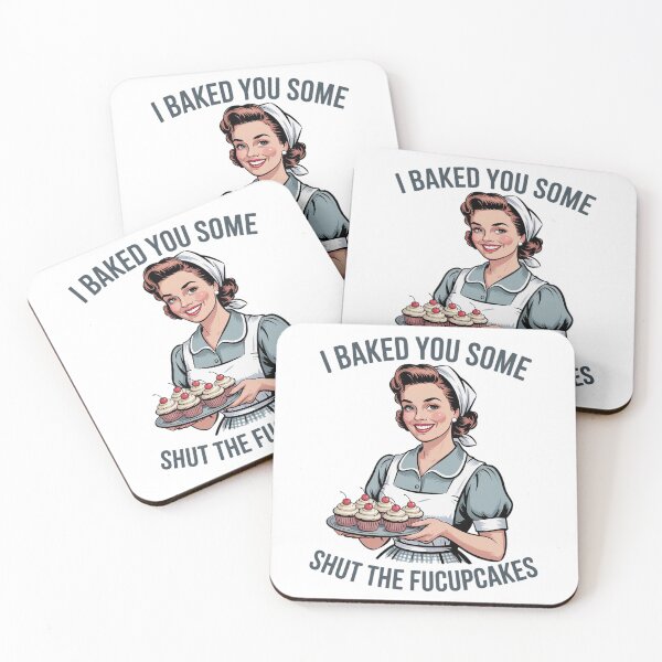 Item preview, I Baked You Some Shut The Fucupcakes Sign  designed and sold by VerseFarm.
