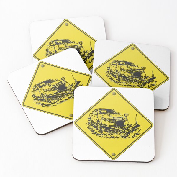 Item preview, Snow Plow Ahead – Off-Road Truck Road Sign Style Art designed and sold by JaaGo PopLab.