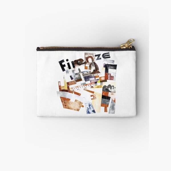 Item preview, Florence Abstract Cubism Print | Cool Blue Contemporary Tuscan Skyline Art designed and sold by OzzFrequency.