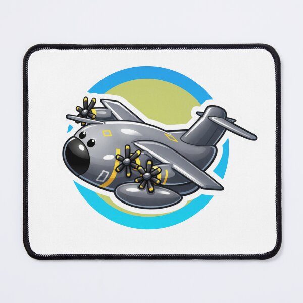 Item preview, A400M Atlas Style Turboprop Transport Cartoon designed and sold by Combat Skies.